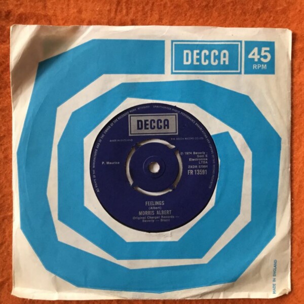 Morris Albert - Feelings - Come To My Life - Decca Records 7" - 1974