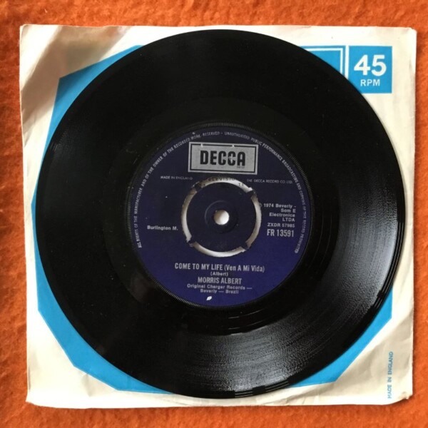 Morris Albert - Feelings - Come To My Life - Decca Records 7" - 1974 - Image 3