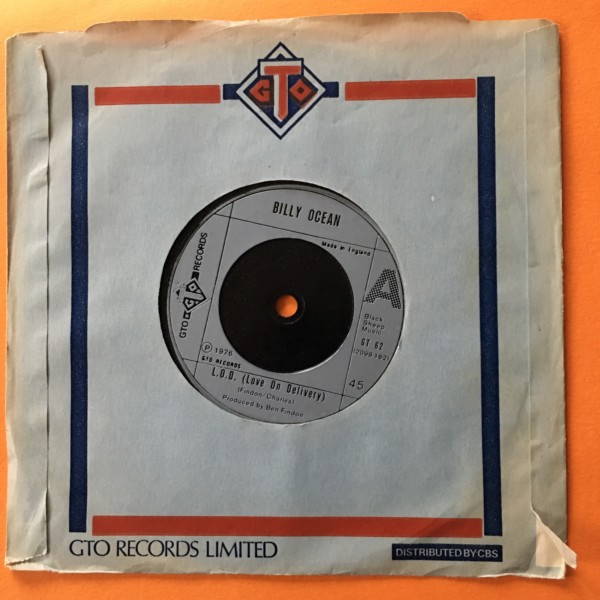Billy Ocean -L.O.D. (Love on Delivery) -GTO Records 7" - 1976