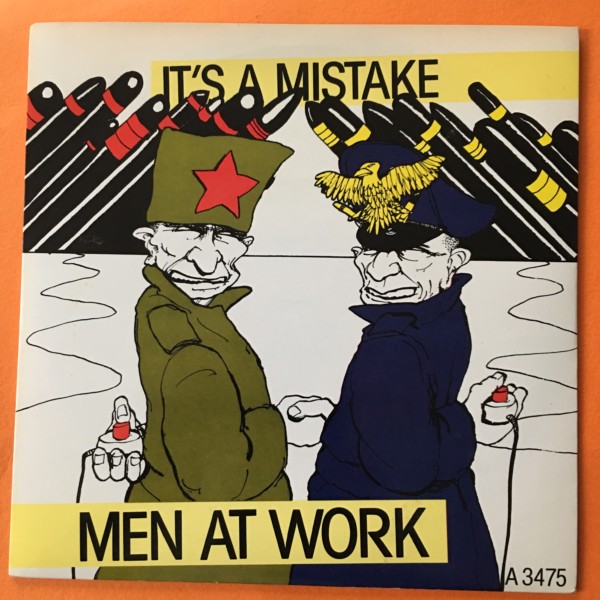 Men At Work - Its A Mistake - Epic Records 7" - 1983