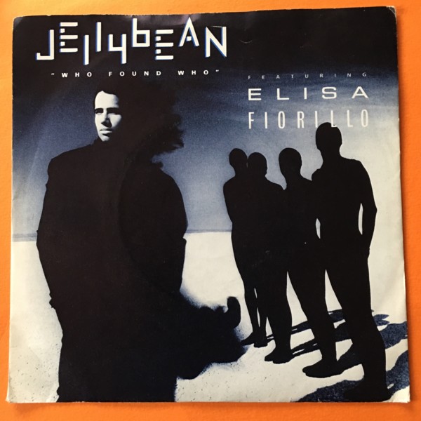 Jellybean ft Elisa Fiorillo - Who Found Who - Chrysalis Records 7" - 1987