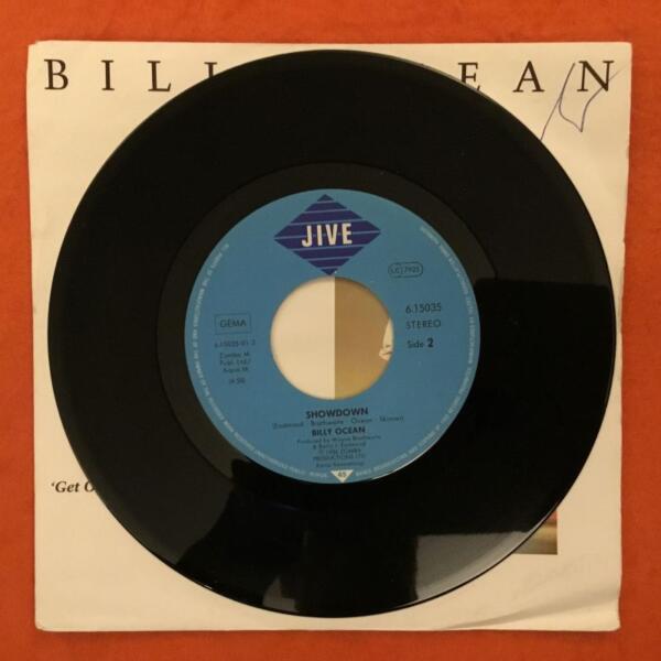 Billy Ocean - Get Outta My Dreams, Get Into My Car -Showdown- Jive Records 7" - 1986 - Image 4