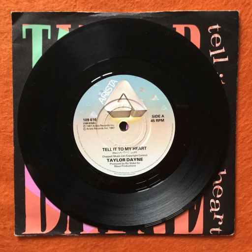 Taylor Dayne - Tell it To My Heart - Arista Records 7" 1987 - Image 3