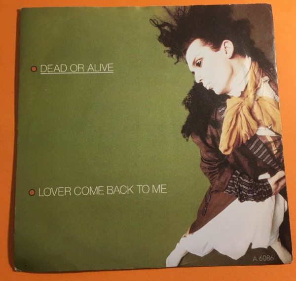 Dead or Alive - Lover Come Back To Me - Epic Records 7" - 1985