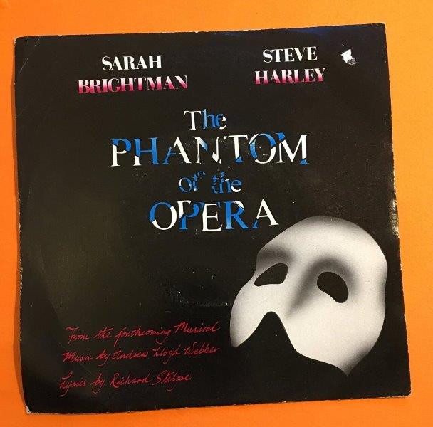 Sarah Brightman- Steve Harley - Phantom of the Opera - Polydor Records 7" - 1986