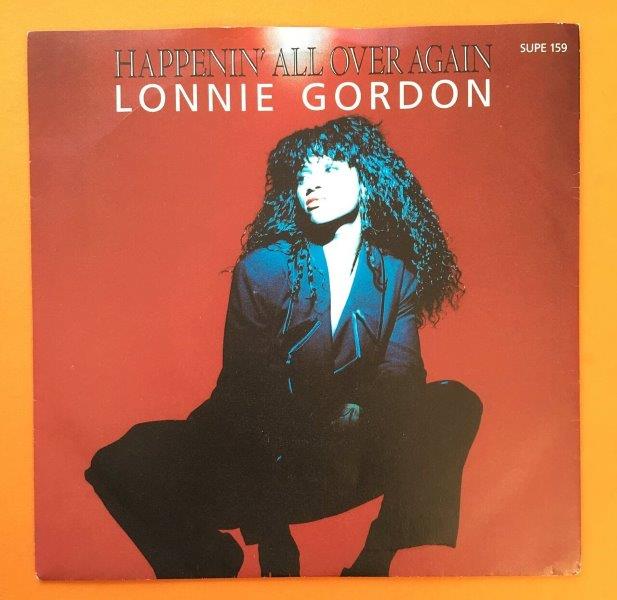Lonnie Gordon - Happenin All Over Again - Supreme Records 7" - 1990
