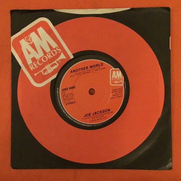 Joe Jackson - Steppin Out- Another World- A&M Records 7"- 1982 - Image 2