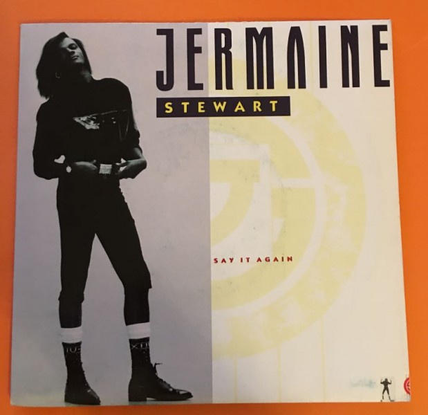Jermaine Stewart- Say It Again- Ten Records 7"- 1987