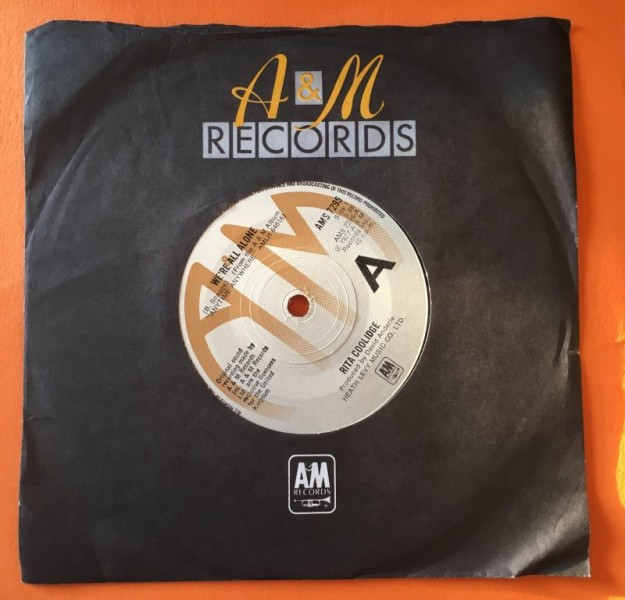 Rita Coolidge- We're All Alone- Who's To Bless And Who's To Blame- A&M Records 7"- 1977