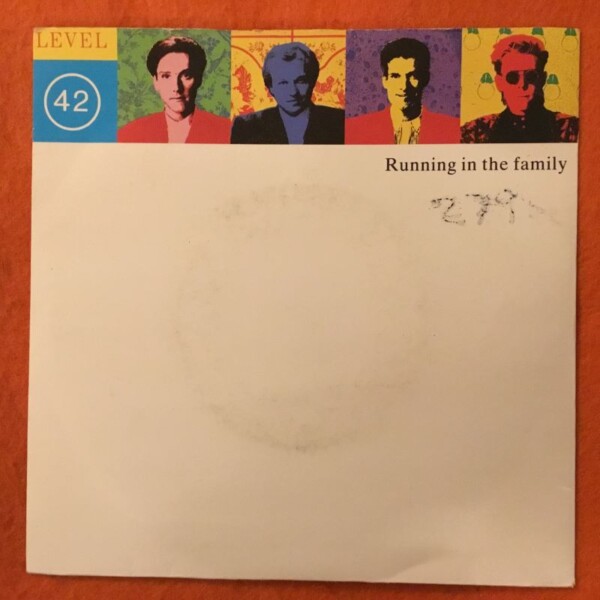 Level 42- Running in the Family- Polyodr Records 7" -1987