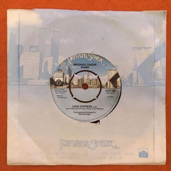 Michael Zager Band- Let's All Chant- Private Stock Records 7" -1978 - Image 2