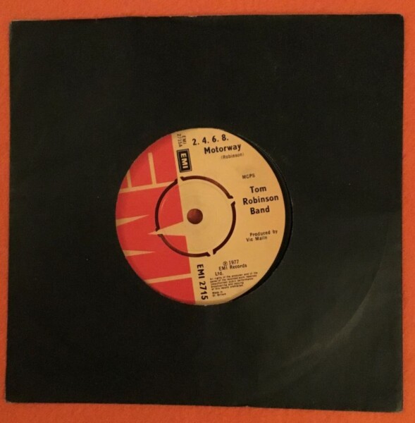 Tom Robinson Band- 2,4,6,8 Motorway- EMI Records 7" -1977