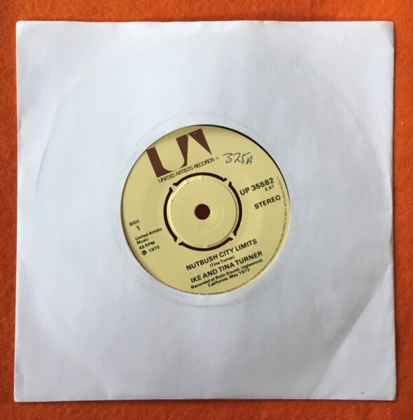 Ike & Tina Turner- Nutbush City Limits- United Artists Records 7" -1973