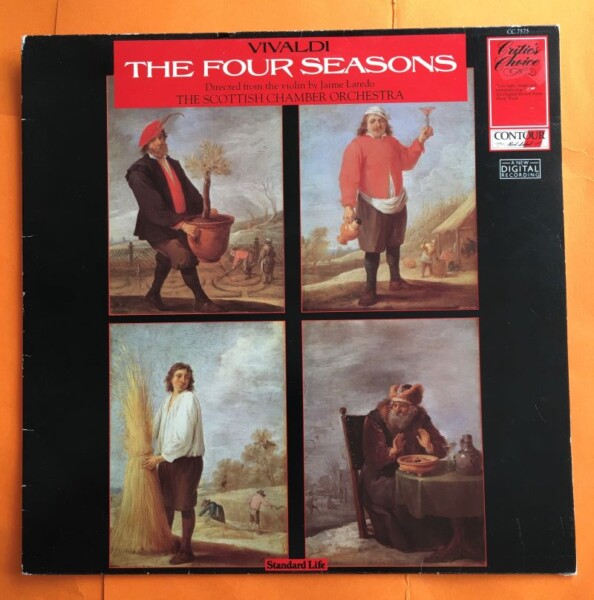 Vivaldi- Four Seasons- Scottish CO- Laredo- Contour Records 1982