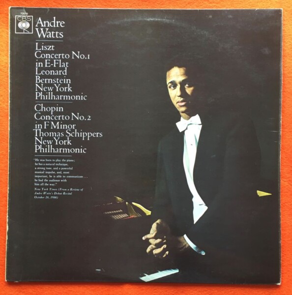 Liszt Concerto No.1 & Chopin Concerto No.2- Bernstein- NYP- CBS Records LP