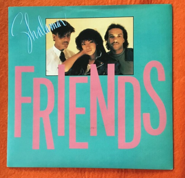 Shalamar- Friends- I Just Stopped By Because I Had To- Solar Records 7" 1981