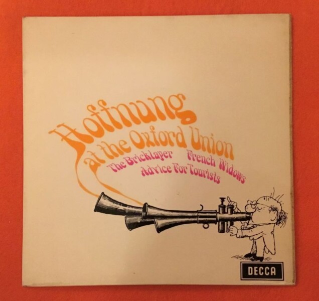 Gerard Hoffnung- The Bricklayer EP- Decca Records 7" - 1960