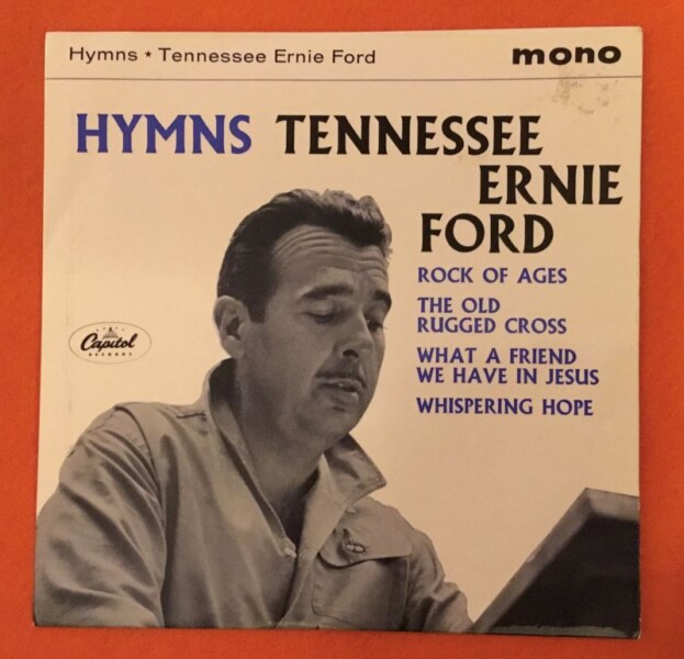 Tennessee Ernie Ford- Hymns EP- Capitol Records 7" -1958