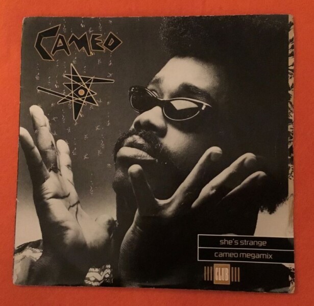 Cameo- She's Strange- Cameo Megamix- Phonogram Records 7" -1984