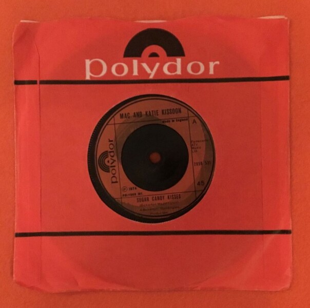 Mac & Katie Kissoon- Sugar Candy Kisses- Polydor Records 7" -1974
