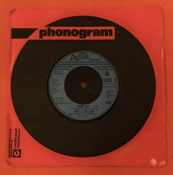 Kool & The Gang- Hangin Out- Open Sesame Pt 1- Delite Records 7"- 1979