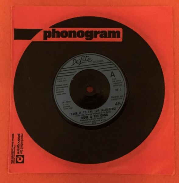 Kool & The Gang- Take It To The Top (Climbing) - Delite Records 7"- 1980