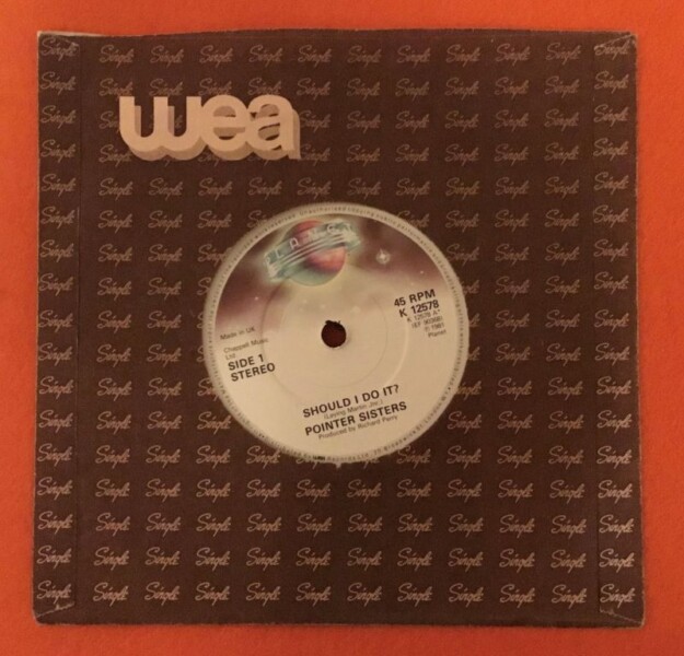 Pointer Sisters- Should I Do It?- Planet Records 7"- 1981