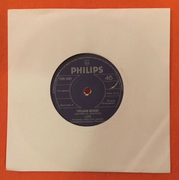 Luv- Trojan Horse- Life Is On My Side- Philips Records 7" -1979
