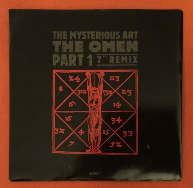 Mysterious Art- The Omen Part 1 Remix- CBS Records 7" - 1989