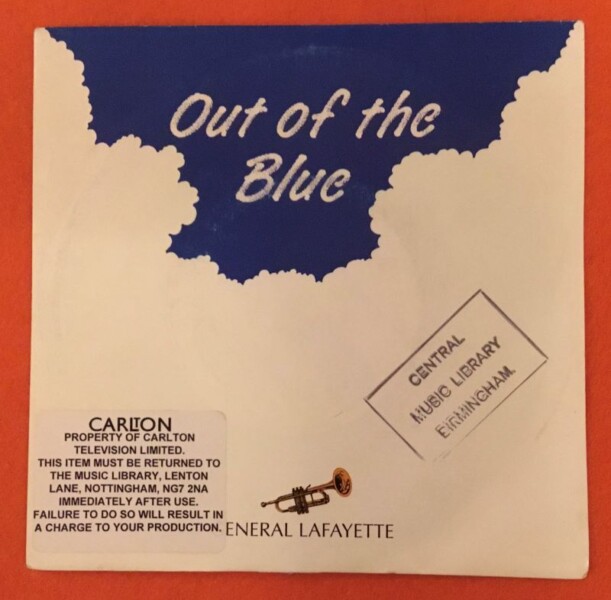 General Lafayette- Out Of The Blue- Plaza Records 7" - 1991