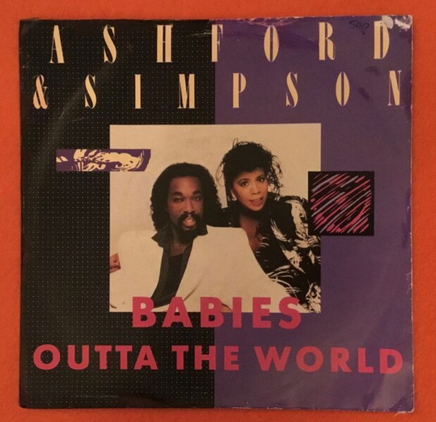 Ashford & Simpson- Babies- Outta The World- Capitol Records 7" - 1984