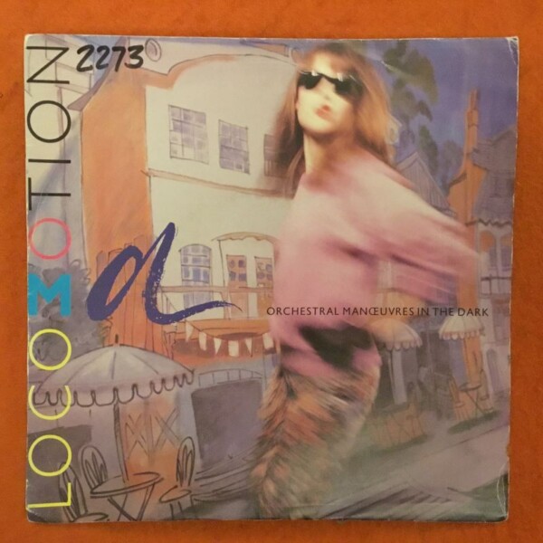 OMD Orchestral Manouevres In The Dark - Locomotion- Virgin Records 7" - 1984