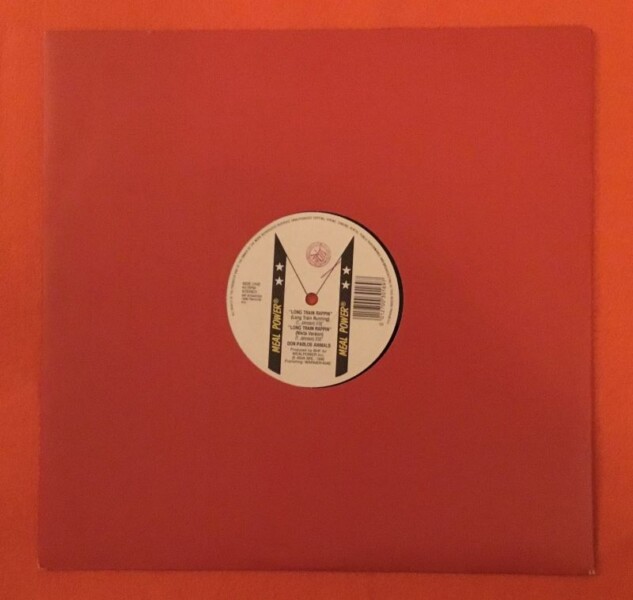 Don Pablos Animals- Long Train Running (2 Versions)- A Different Story- Meal Power Records 12" 1990