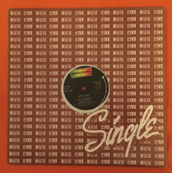 Rose Royce- R. R. Express- Lock It Down -Whitfield Records 12" 1981