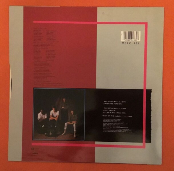 Big Country- When The Rose is Sown (Extended Remix & 7" version)- Bass Dance- Belief in The Small Man- Mercury -Records 12" 1984 - Image 2