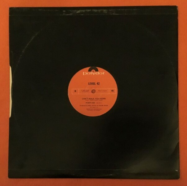 Level 42- The Sun Goes Down (Living It Up)- Can't Walk You Home- Polydor Records 12" 1983 - Image 2