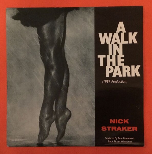Nick Straker- A Walk In The Park (2 Versions)- Sedition Records 12" 1987