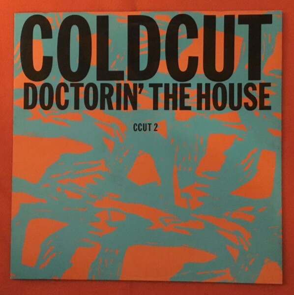 Coldcut featuring Yazz & The Plastic People- Doctorin The House (2 Versions)- Ahead Of Our Time Records 12" 1989 - Image 2