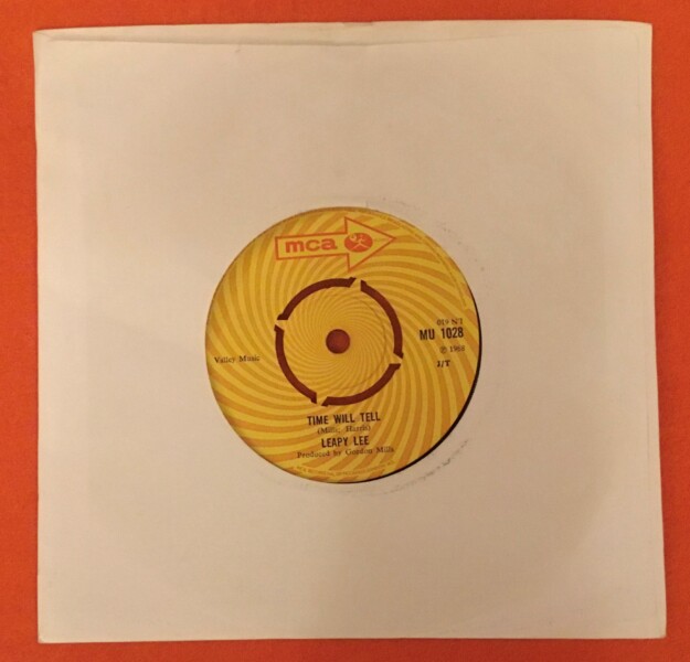 Leapy Lee- Little Arrows- Time Will Tell- MCA Records 7" 1968 - Image 2