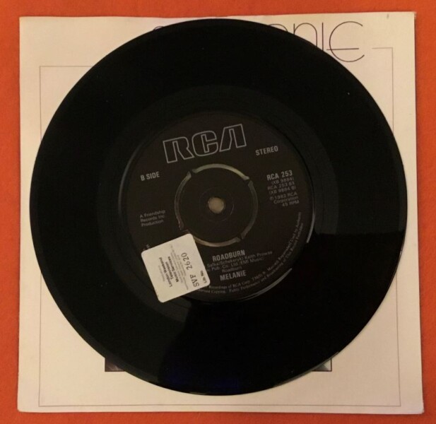 Melanie- Detroit or Buffalo- Roadburn- RCA Records 7" - 1982 - Image 3