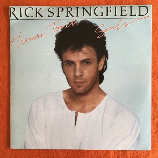 Rick Springfield- Human Touch- Me & Johnny- RCA Records 7"- 1983