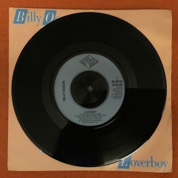 Billy Ocean- Loverboy (2 versions)- Jive Records 7" - 1984 - Image 3