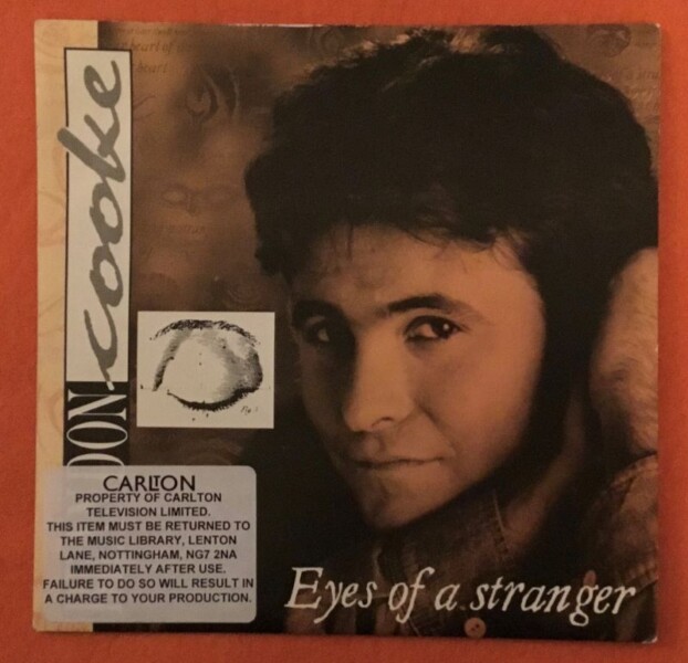 Brandon Cooke -Eyes of A Stranger- Mission- Mercury Records 7" 1986