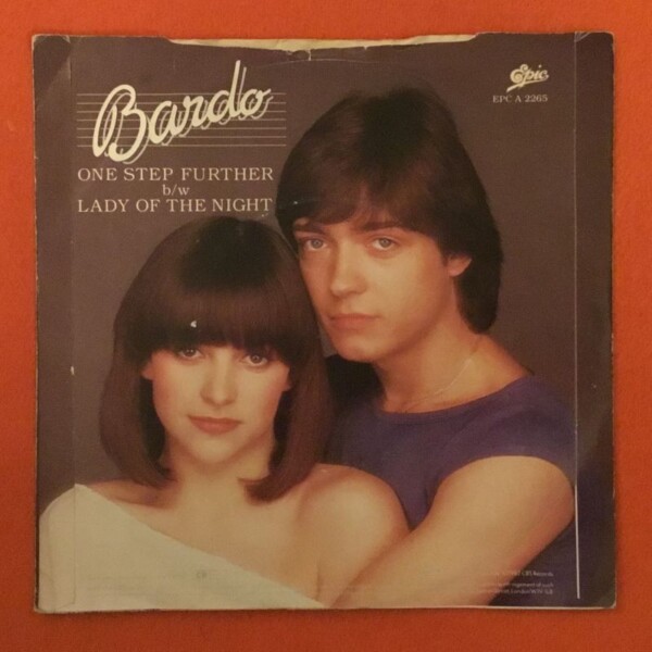 Bardo- One Step Further- Lady of The Night- Epic Records 7" - 1982 - Image 2
