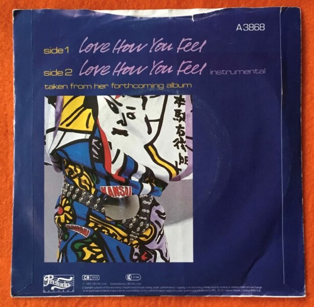 Sharon Redd- Love How You Feel (2 Versions)- Prelude Records 7"- 1983 - Image 2