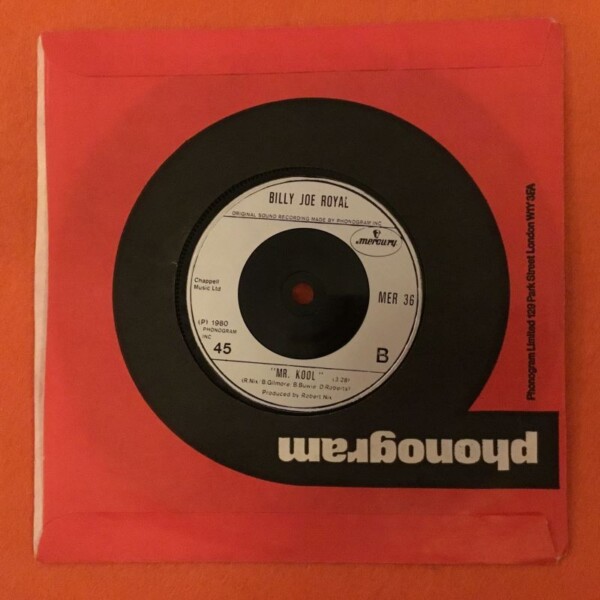 Billy Joe Royal -(How Do I Like To Dance) Slowly- Mr Kool- Mercury Records 7" - 1980 - Image 2