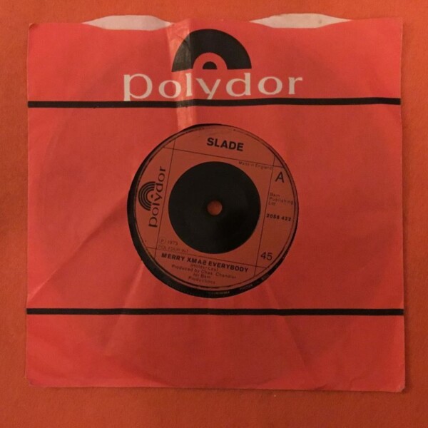 Slade- Merry Xmas Everybody- Don't Blame Me- Polyodr Records 7" - 1973