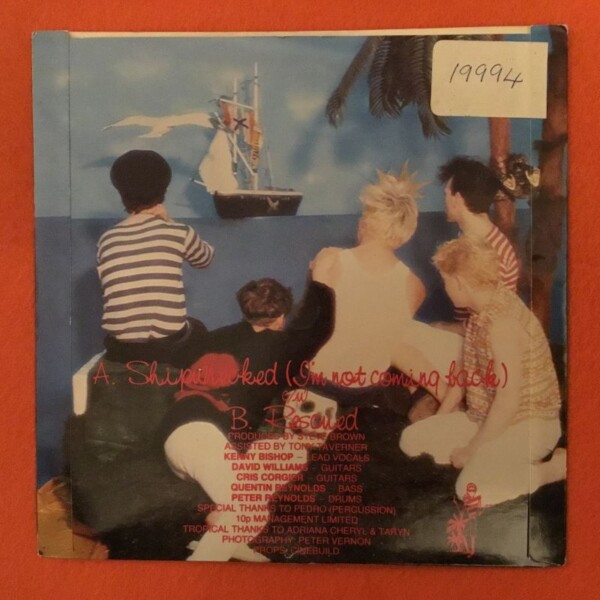 24 Hours- Shipwrecked (I'm Not Coming Back)- Rescued- Charisma Records 7" 1982 - Image 2