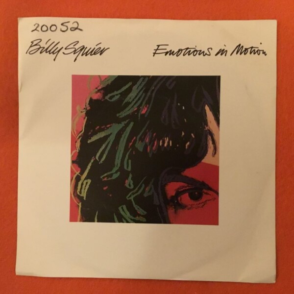 Billy Squier- Emotions In Motion- Catch 22- Capitol Records 7" 1982