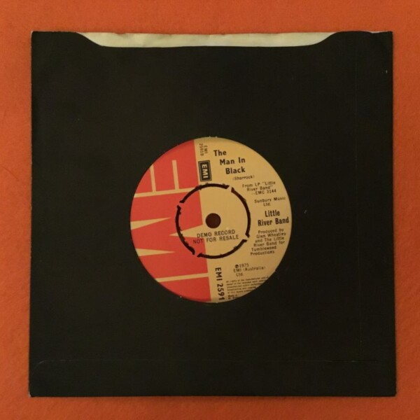 Little River Band- I'll Always Call Your Name- The Man In Black- EMI Records Demo 7" 1975 - Image 2